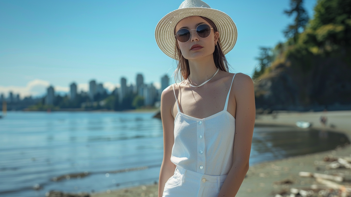 The Dawn of Global Fashion Fusion: The White Denim Romper | Jeans4you.shop
