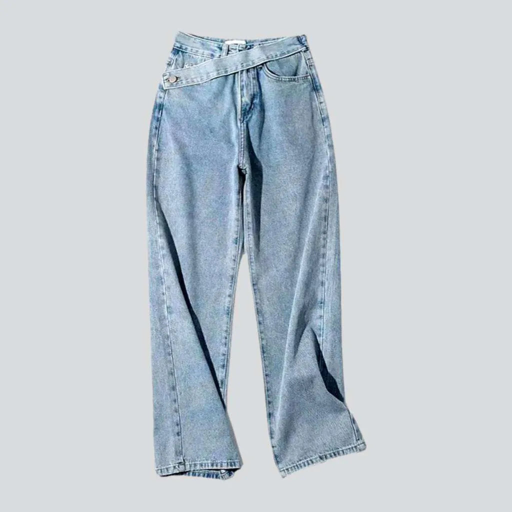 High-waist straight jeans
 for ladies | Jeans4you.shop